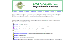 Desktop Screenshot of derotechnical.com